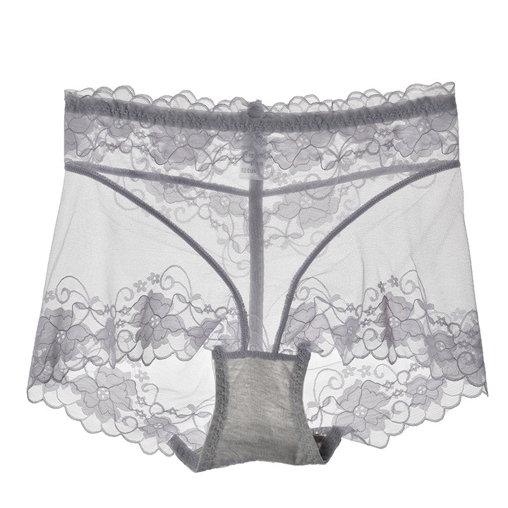 Mesh See Through Tummy Tucking Hips Lifting Panties