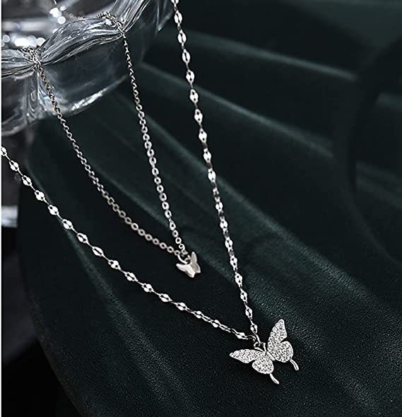 Butterfly Layered Necklace