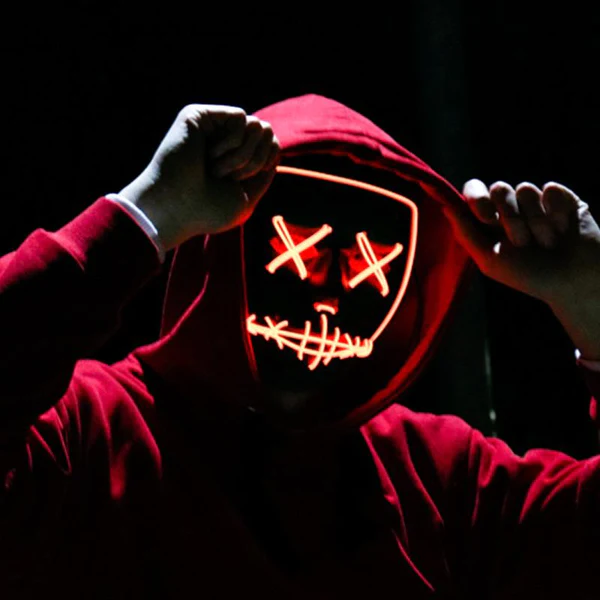 Led Halloween Purge Mask