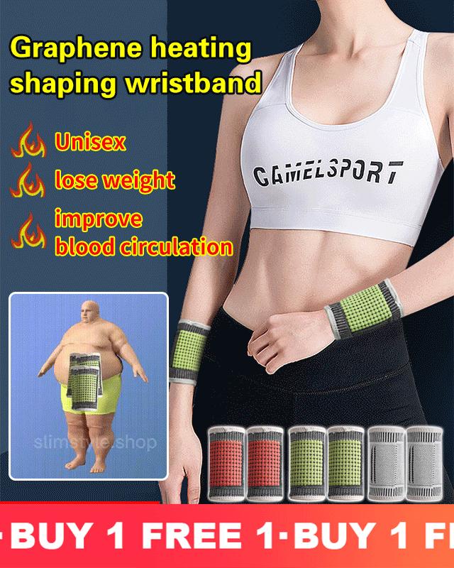 Graphene heating shaping wristband