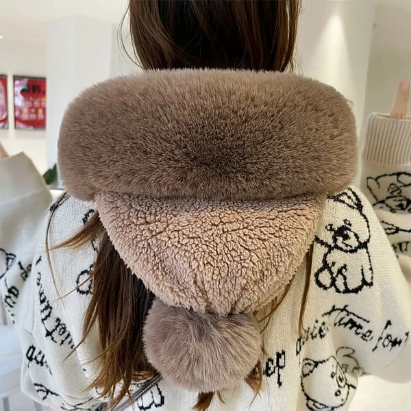 Womens Cycling Windproof Scarf Hat