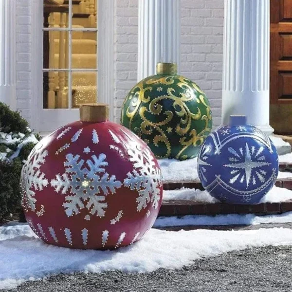 Outdoor Christmas PVC inflatable Decorated Ball