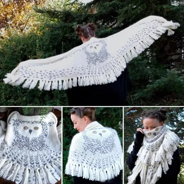 2022 NEW RETRO OWL SCARF