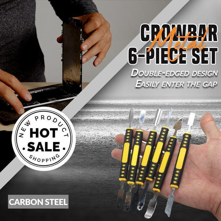 Metal Crowbar 6 Piece Set