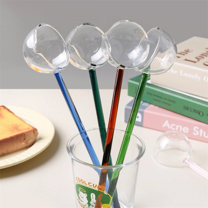 High Borosilicate Glass Spoon