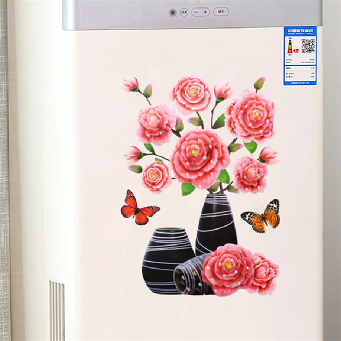 3D Vase Sticker
