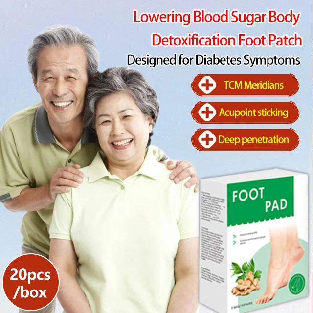 Lowering Blood Sugar Body Detoxification Foot Patch