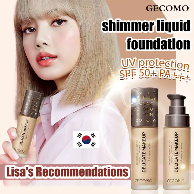 Concealer Shimmer Lasting Liquid Foundation