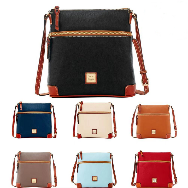 Pebble Grain Leather Crossbody