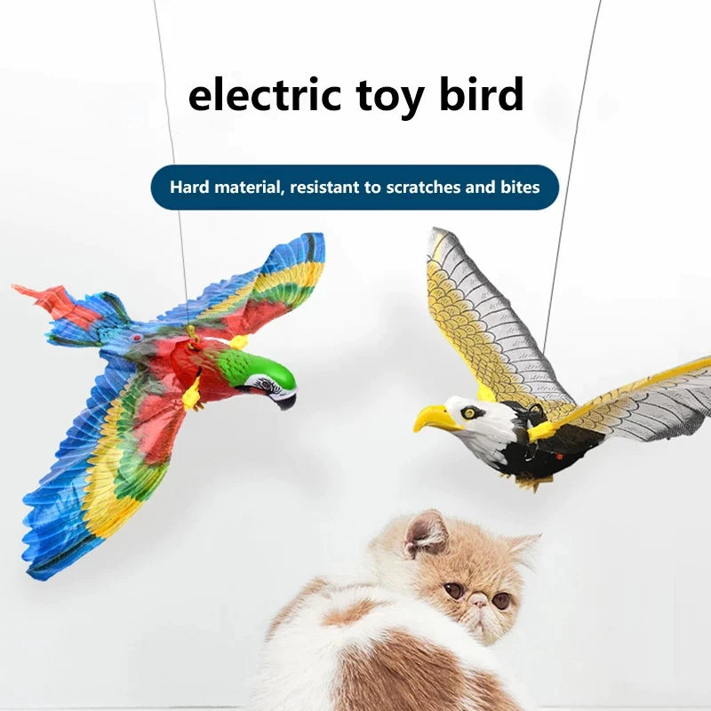 Simulation Bird Interactive Cat Toy for Indoor Cats