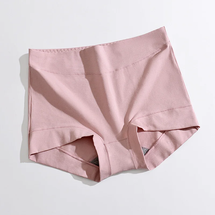 Womens Large Size High Waist Cotton Graphene Crotch Antibacterial Panties