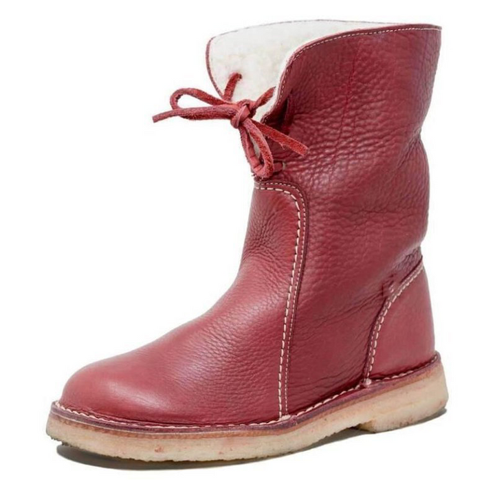 Ladies high top flat shoes stretch boots