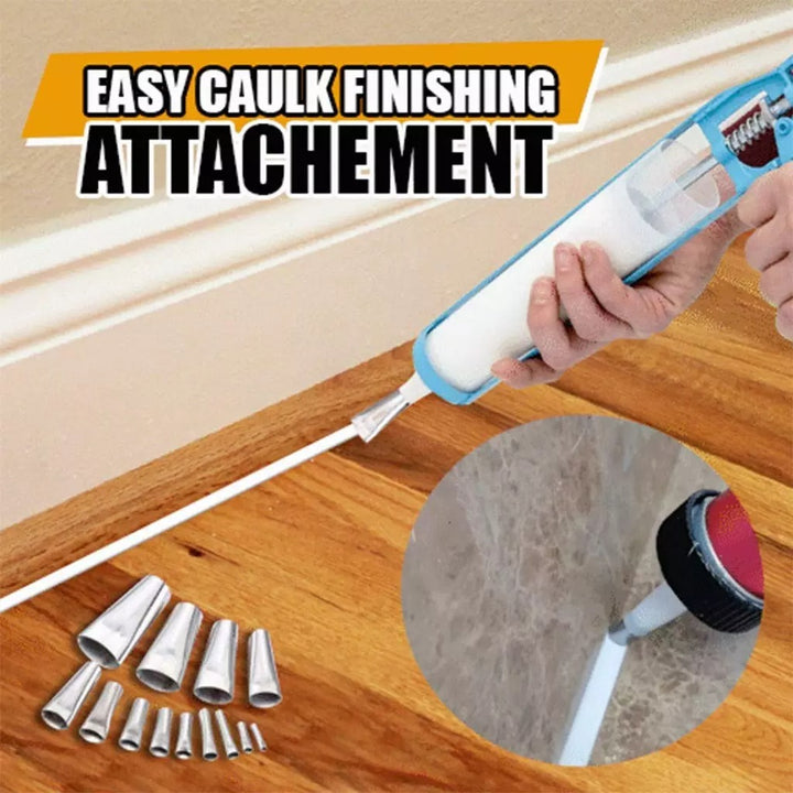 14 PCS Reusable Stainless Steel Caulking Nozzle