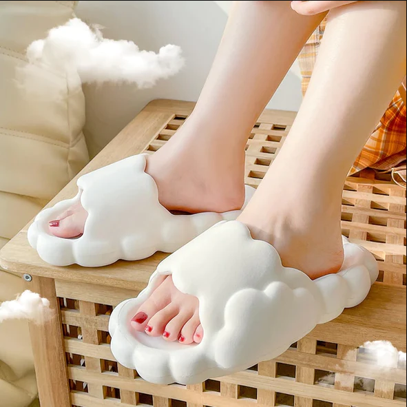 Premium Cute Cloudy Slides