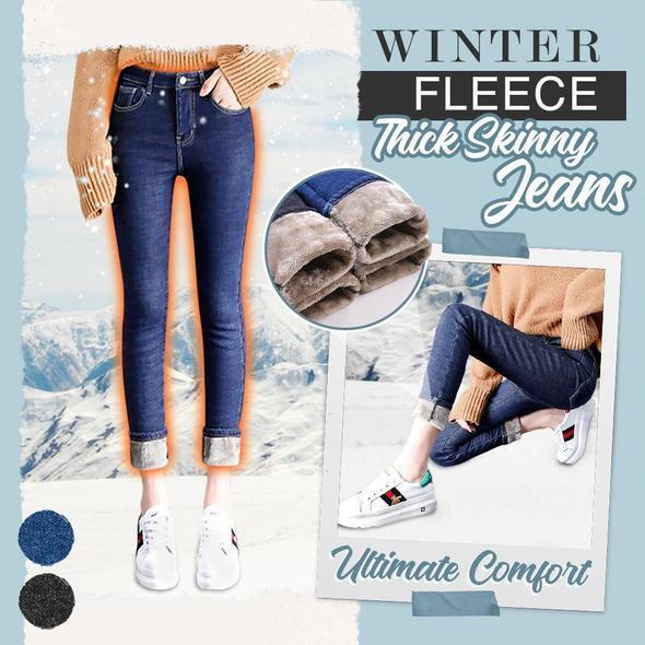 Winter Fleece Lined Thick Jeggings