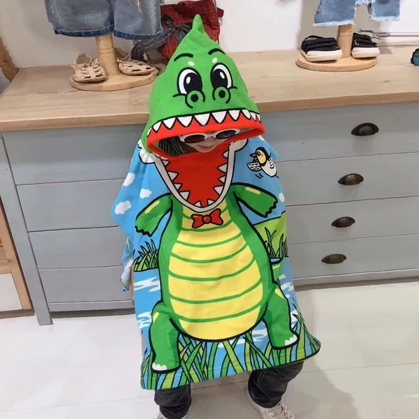 Childrens cape bath towel