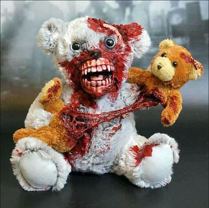 Halloween Bloody Bear