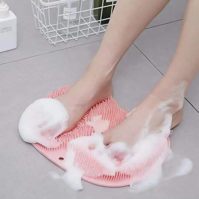 Shower Foot Back Scrubber Massage Pad