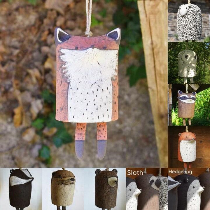 Beautiful Rustic Animal Wind Chimes Boho Handmade Garden Decor Gift