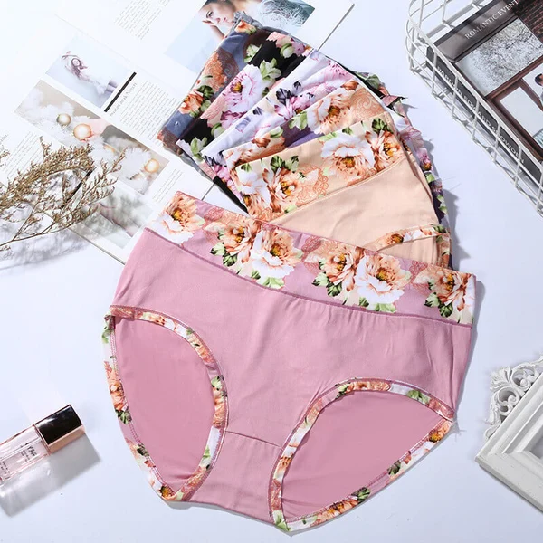 Womens colorful Flower Panties