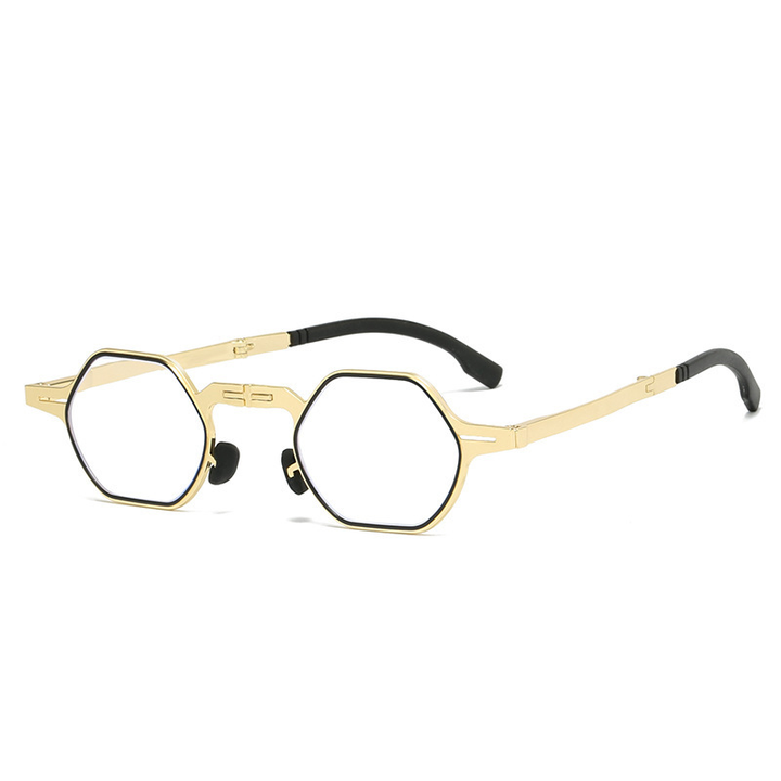 SCREWLESS ULTRA LIGHT TITANIUM FOLDING GLASSES