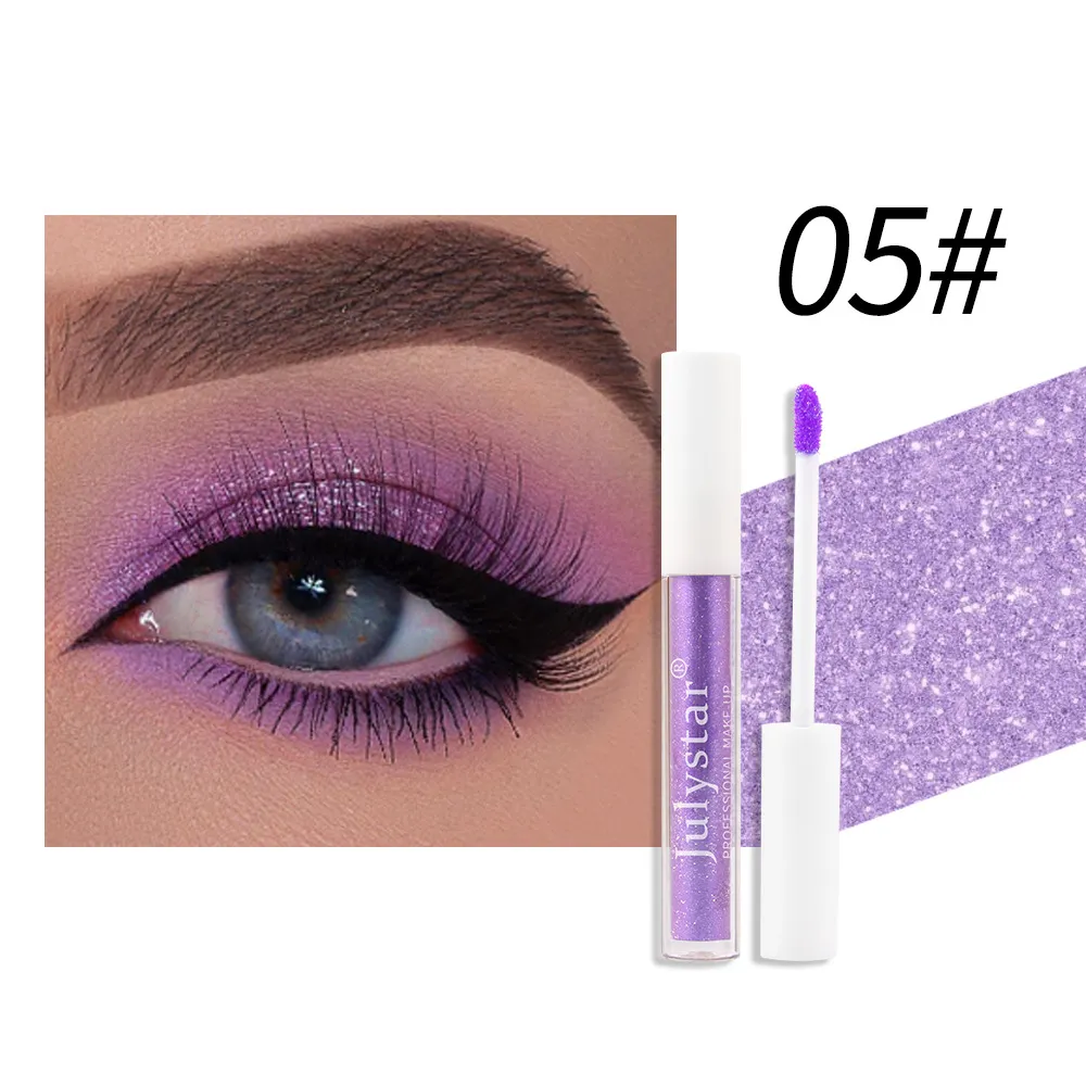JULYSTAR 10 Colors Liquid Glitter Eyeshadow Set