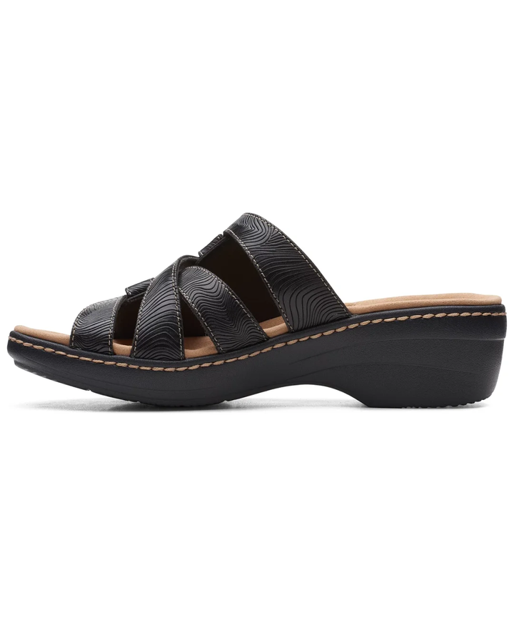 2022 Soft Bottom Massage Orthopedic Wedge Slide Sandals