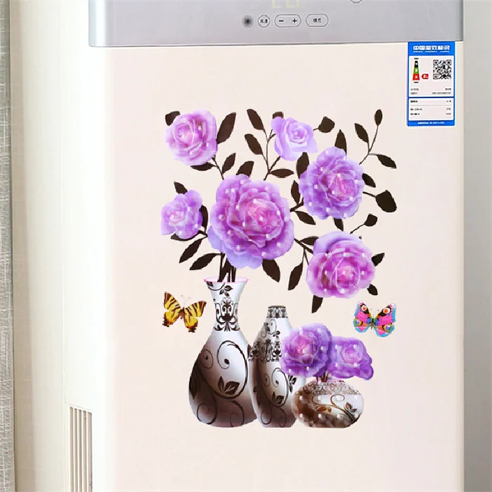 3D Vase Sticker