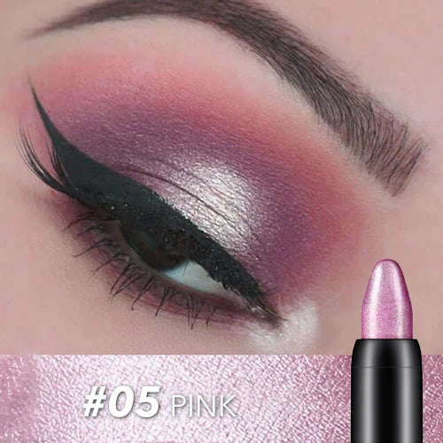 WATERPROOF EYESHADOW SHIMMER STICK - 8 COLORS