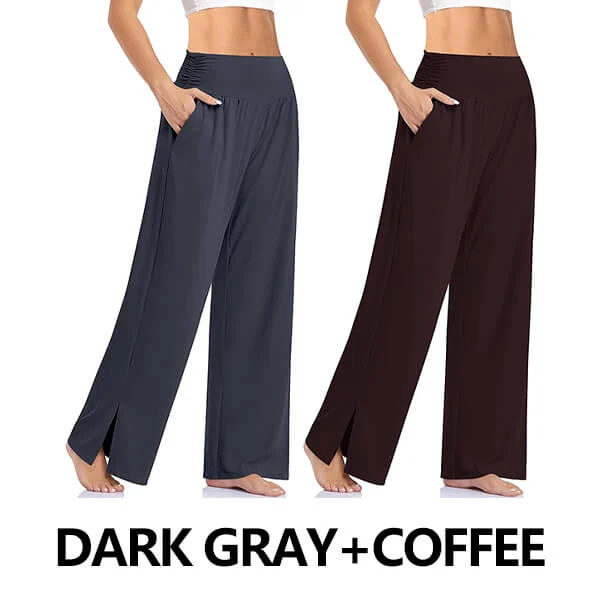 Womens Wide Leg Casual Loose Yoga Sweatpants
