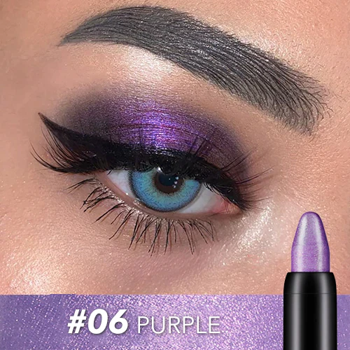 WATERPROOF EYESHADOW SHIMMER STICK - 8 COLORS