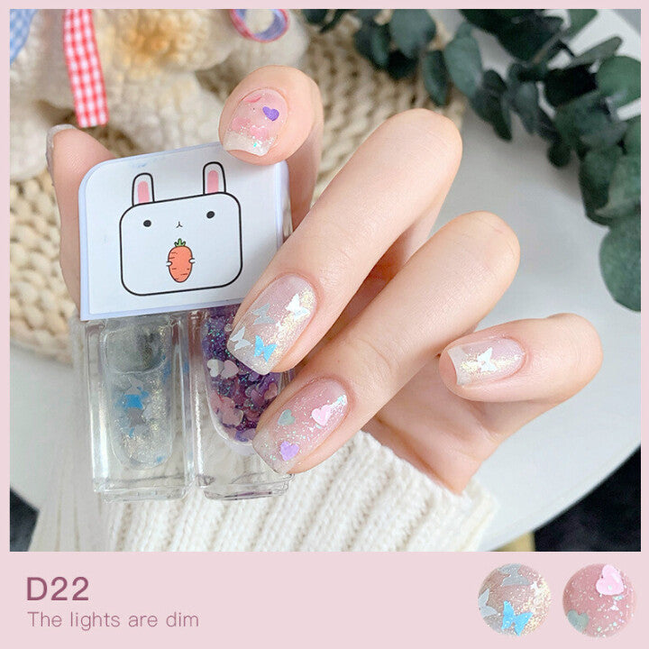 Manicure water based bright scrub can tear nail polish