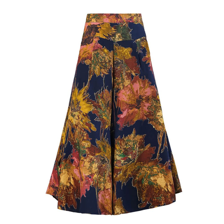 Womens High Waist Casual Wide Leg Pants