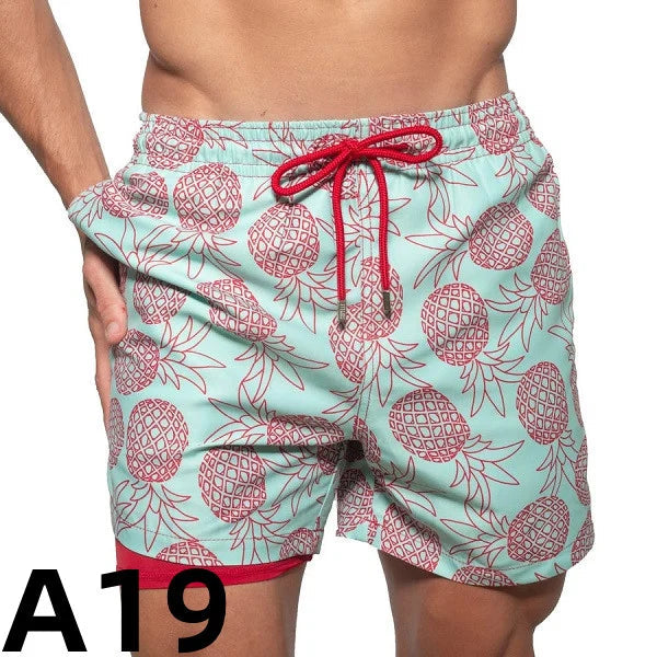 Double layer beach pants