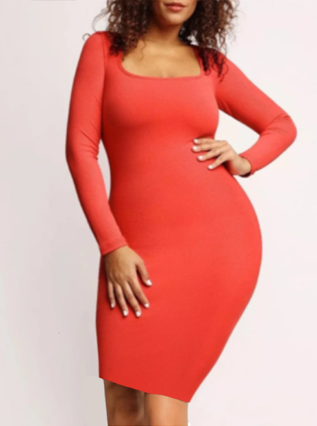 BUILT IN SHAPEWEAR MODAL SOFT LOUNGE DRESSES