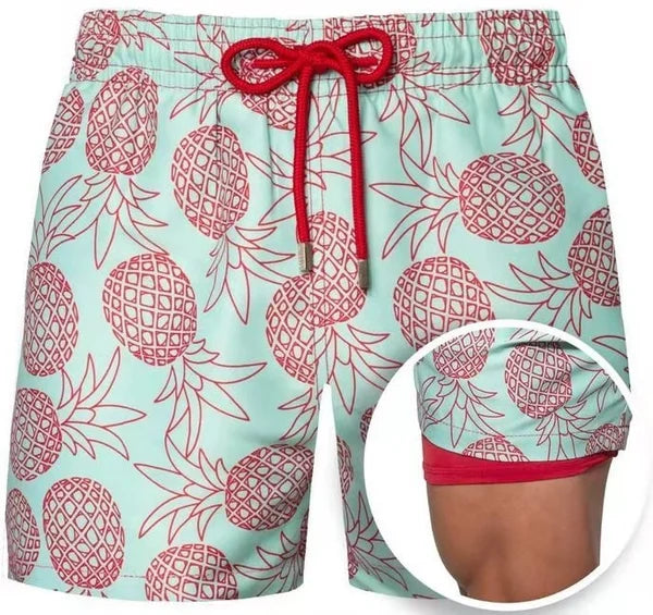 Double layer beach pants