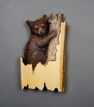 Animal Carving Handcraft Wall Hanging
