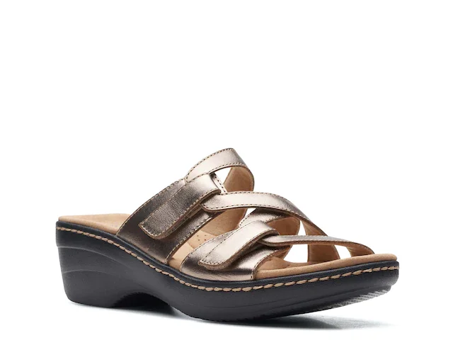 2022 Soft Bottom Massage Orthopedic Wedge Slide Sandals