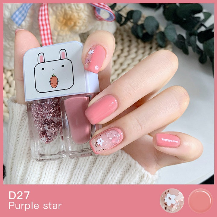 Manicure water based bright scrub can tear nail polish