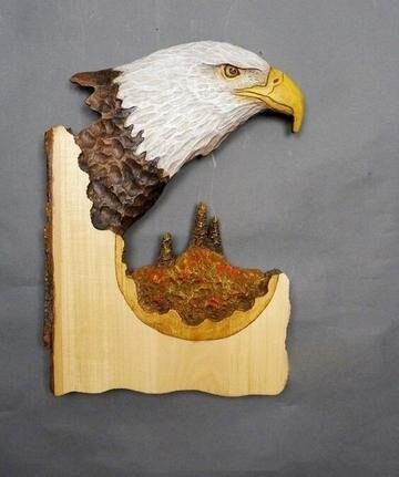 Animal Carving Handcraft Wall Hanging