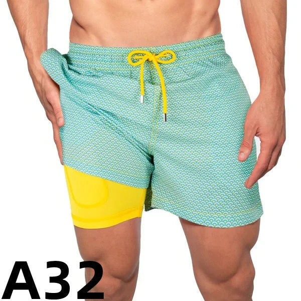 Double layer beach pants