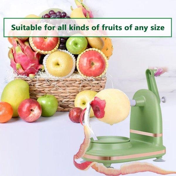 Automatic fruit peeling machine