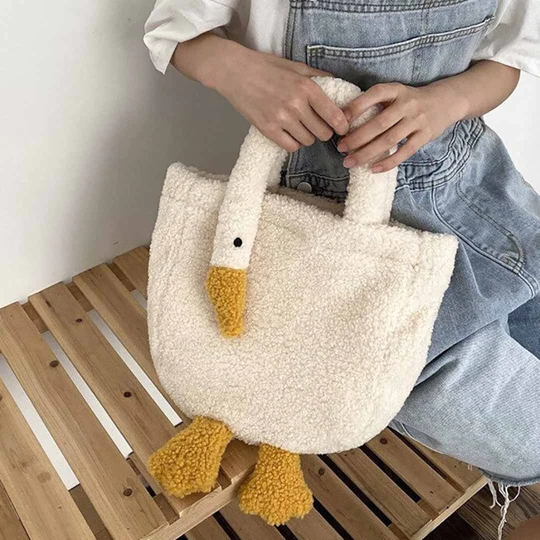 Cute Goose Tote Bag