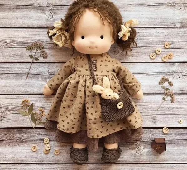 Handmade Waldorf Doll