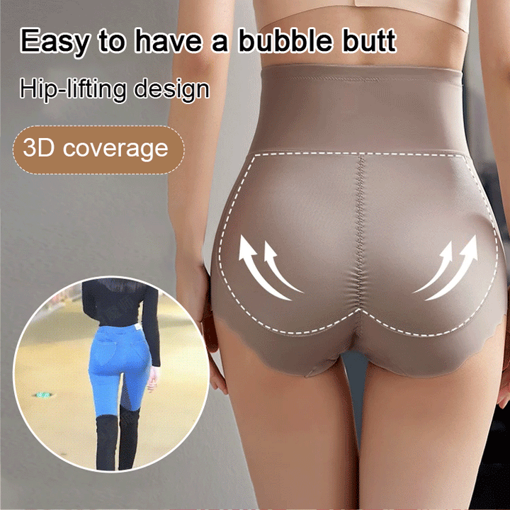 Seamless hip lifting shapewear
