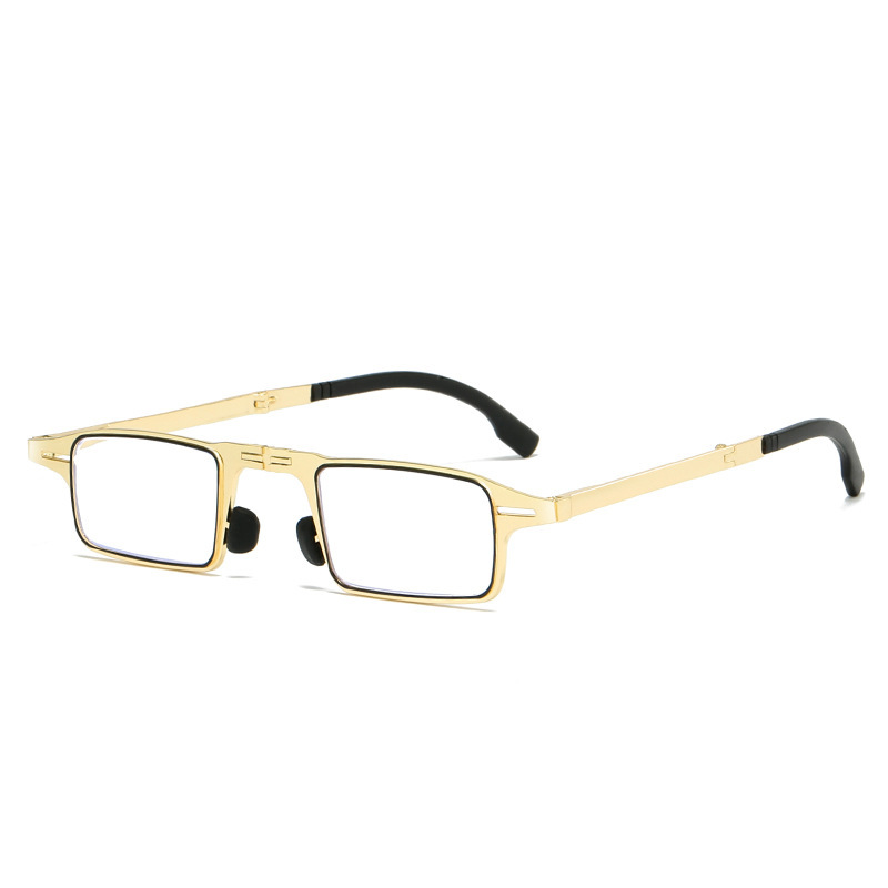 SCREWLESS ULTRA LIGHT TITANIUM FOLDING GLASSES