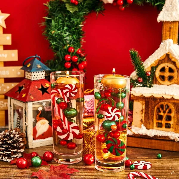Floating Christmas decorations