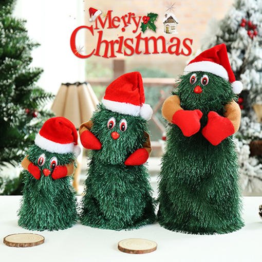Dancing Christmas Tree Family