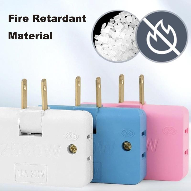 180 Degree Rotate Socket Household Two Hole Wireless Converter