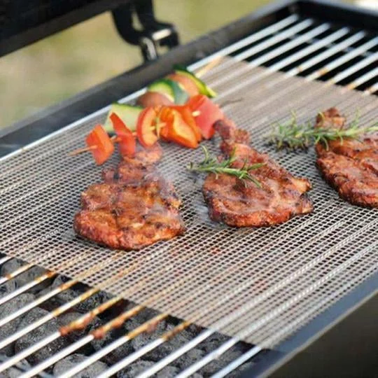Non stick BBQ Grill Mesh Mat